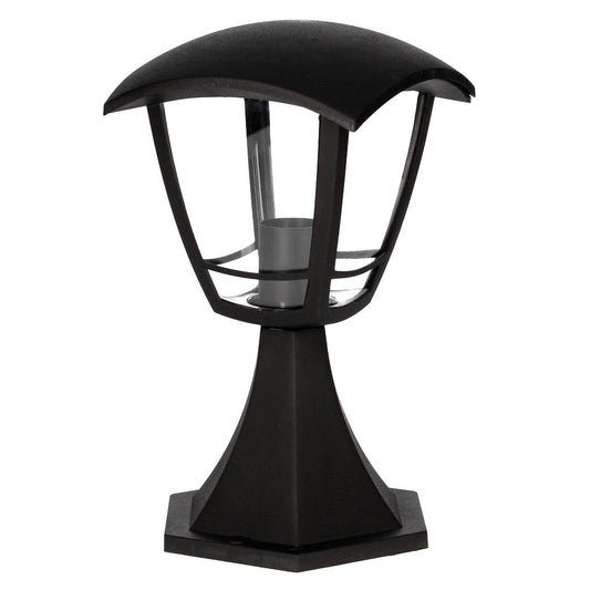 201640003 FAROL JARDIN SOBREMURO NEGRO E27 BARLI GSC