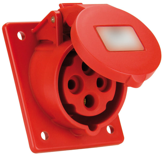 931142A BASE EMPOTRAR CETAC 3P+T ROJA 16A 400V SOLERA