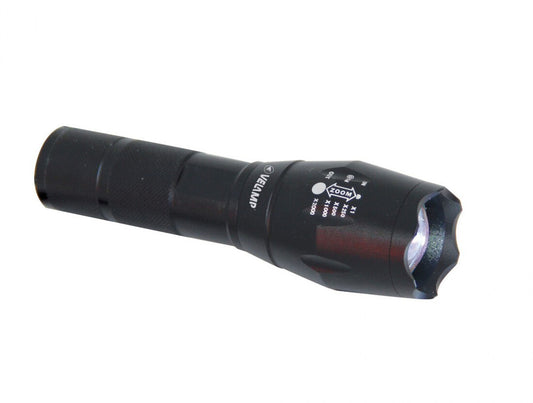 IN247 LED FLASHLIGHT WITH ZOOM 10W 350Lm IP44 VELAMP