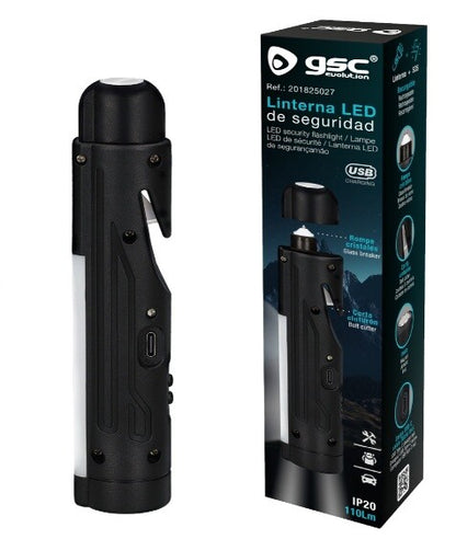 201825027 LINTERNA LED DE SEGURIDAD MULTIUSOS 1,2W GSC