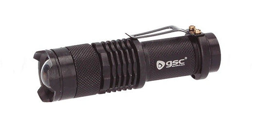 001603230 LED-TASCHENLAMPE 3W MIT CLIP 1xAA GSC