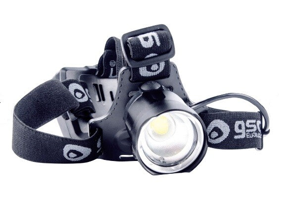201805003 LINTERNA DE CABEZA LED CON ZOOM 10W 1000lm RECARGABLE GSC