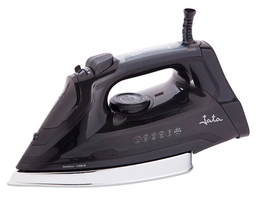 PL622C PLANCHA VAPOR SUELA CERAMICA 3000W JATA