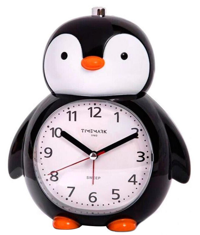 KOOCLPENGUIN RELOJ DESPERTADOR INFANTIL PINGÜINO
