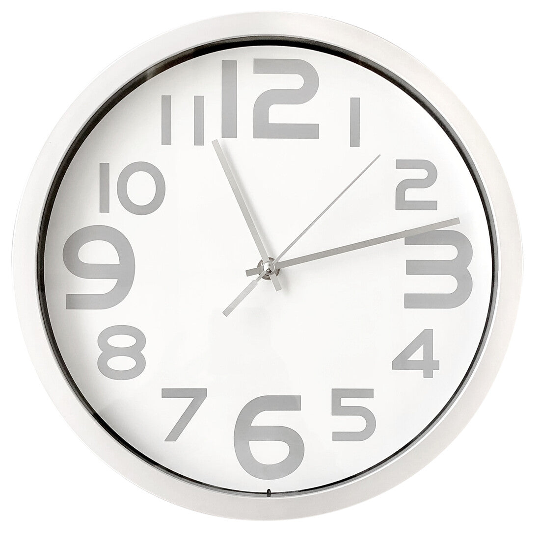 93.339 RELOJ DE PARED ACABADO METALICO 30cm ELECTRO DH