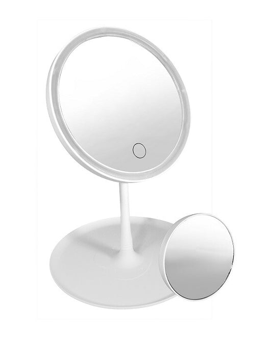 92.182 ESPEJO DE MAQUILLAJE CON LUZ Y CARGA USB ELECTRO DH