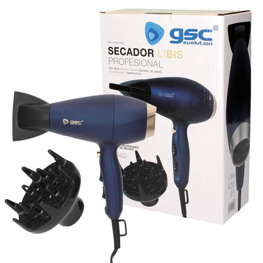 400070000 SECADOR DE PELO 2 VELOCIDADES 2000W GSC