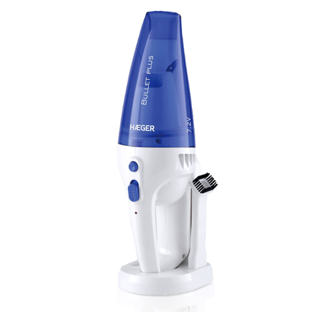 PV-45B.003A ASPIRADOR DE MANO RECARGABLE 45W AZUL BULLET PLUS HAEGER