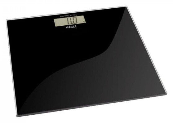 BS-DIG.010A BASCULA DE BAÑO DIGITAL NEGRA 2xAA DARK HAEGER