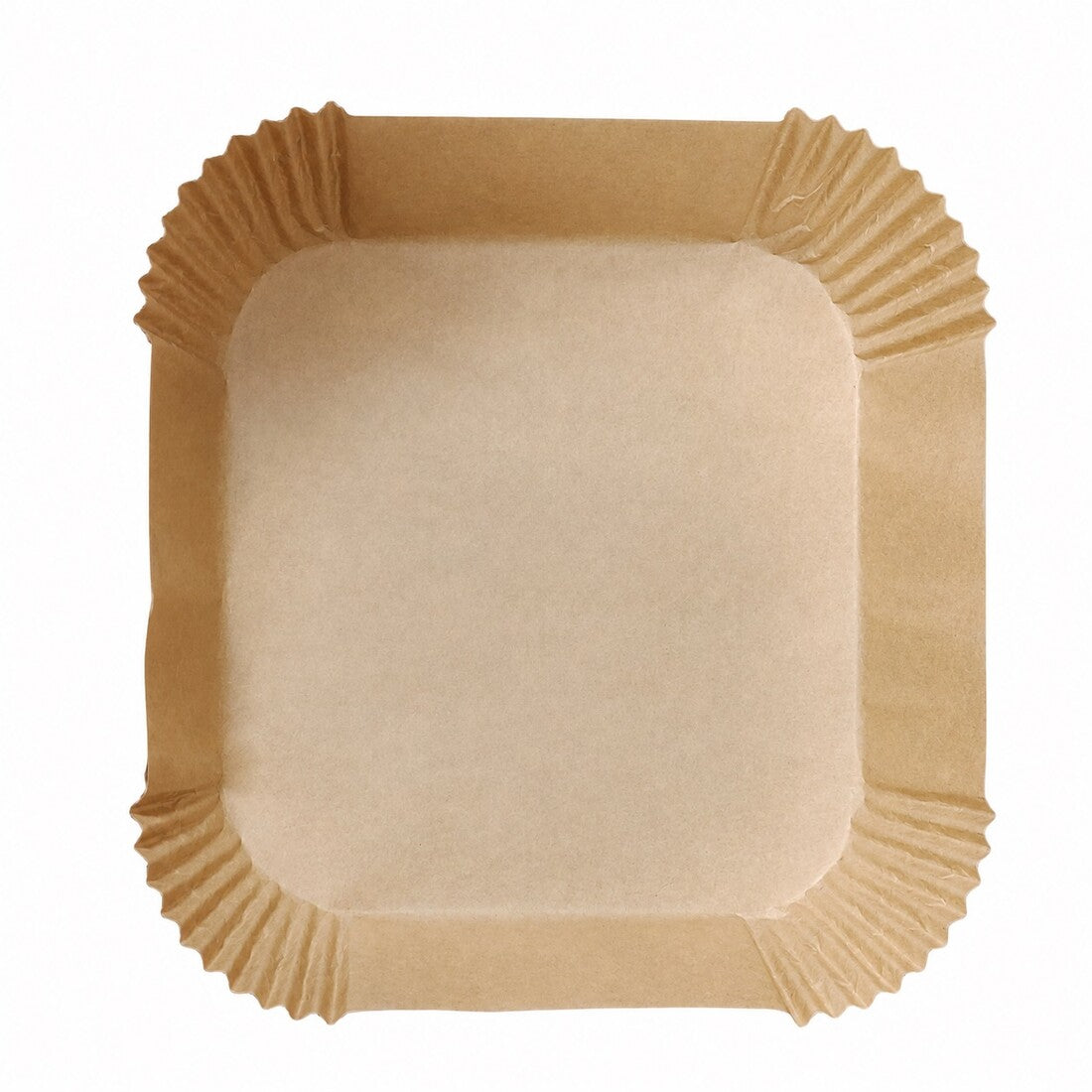 400091005 100ud BANDEJA PAPEL CUADRADA FREIDORA DE AIRE Ø16cm VASSARY