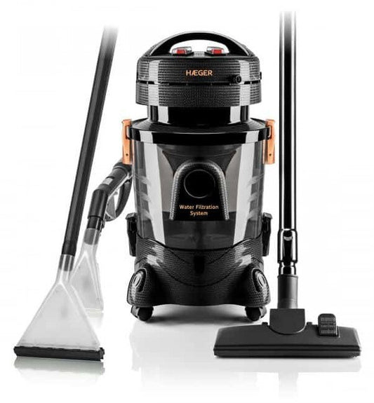 VC-12W.045A ASPIRADOR PROFESIONAL CON FILTRO AGUA 1200W AQUACLEAN PRO HAEGER