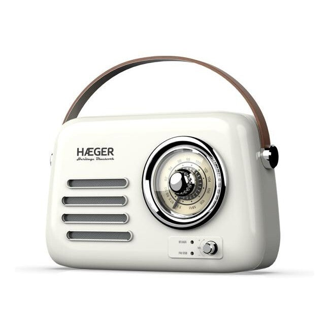 RB-CRE.003A RADIO BLUETOOTH CREMA RETRO HERITAGE HAEGER