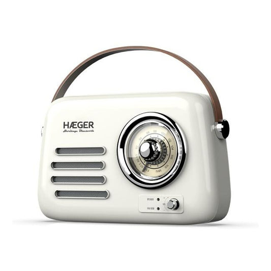 RB-CRE.003A RADIO BLUETOOTH CREMA RETRO HERITAGE HAEGER