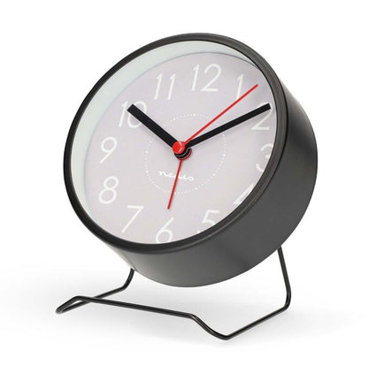 CLDK1006BK RELOJ DESPERTADOR ANALOGICO SOBREMESA NEGRO NEDIS