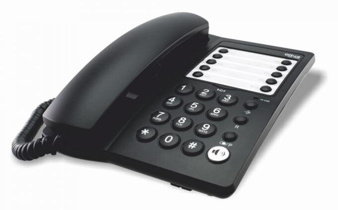 HG-1020 TELEFONO SOBREMESA NEGRO OFFICE HAEGER