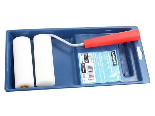 68118 JUEGO DE PINTURA BANDEJA RODILLO Y RECAMBIO MADER