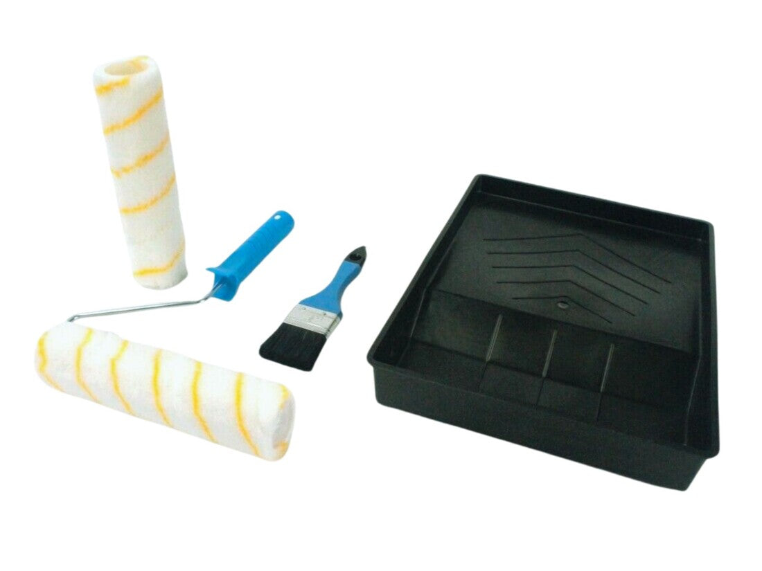 68407 JUEGO DE PINTURA BANDEJA PALETINA RODILLO Y RECAMBIO 230mm MADER