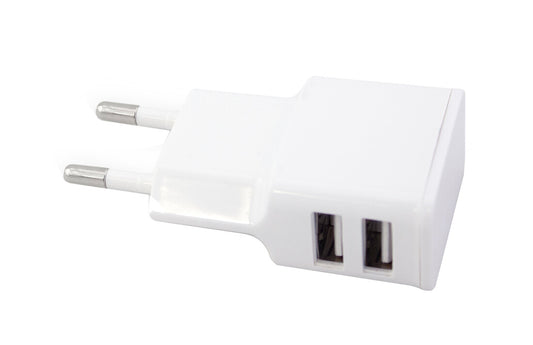 105515001 BL CARGADOR USB DOBLE 5V 2A GSC