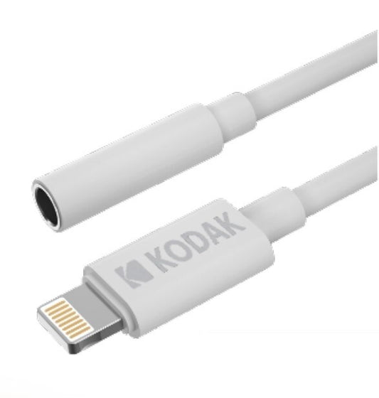 30425842 10cm CABLE ADAPTADOR AUDIO JACK 3,5mm-LIGHTNING KODAK