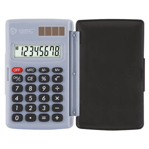 002402598 CALCULADORA BOLSILLO 8 DIGITOS GSC