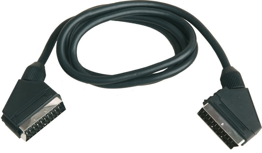 LX429 1,5m CABLE EUROCONECTOR M-M NEGRO