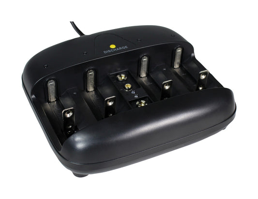 50.013/N CARGADOR PILAS UNIVERSAL CON FUNCION DE DESCARGA