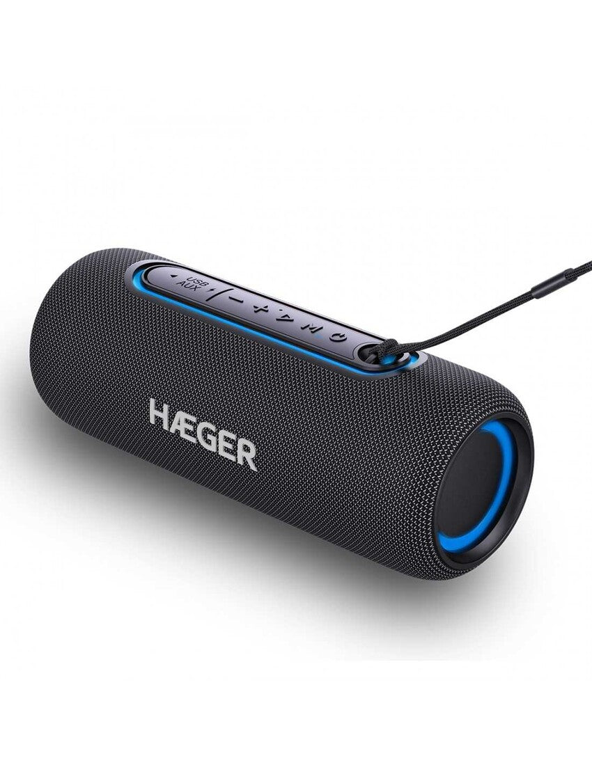 SP-10W.003A ALTAVOZ BLUETOOTH PORTATIL 10W LIGHT BOOM HAEGER