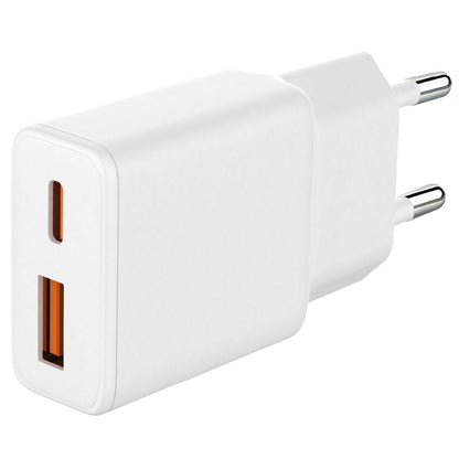 105515019 CARGADOR ULTRAFINO USB C+A 20W CARGA RAPIDA UNIVERSAL GSC