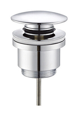 CA-41518 VALVULA CLIC-CLAC CROMO CON TORNILLO MIRTAK