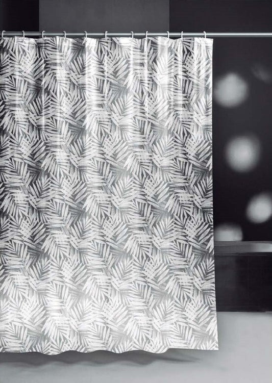 02743 DUSCHVORHANG DECO-PLASTIC MAUI WEISS 180x200cm DINTEX