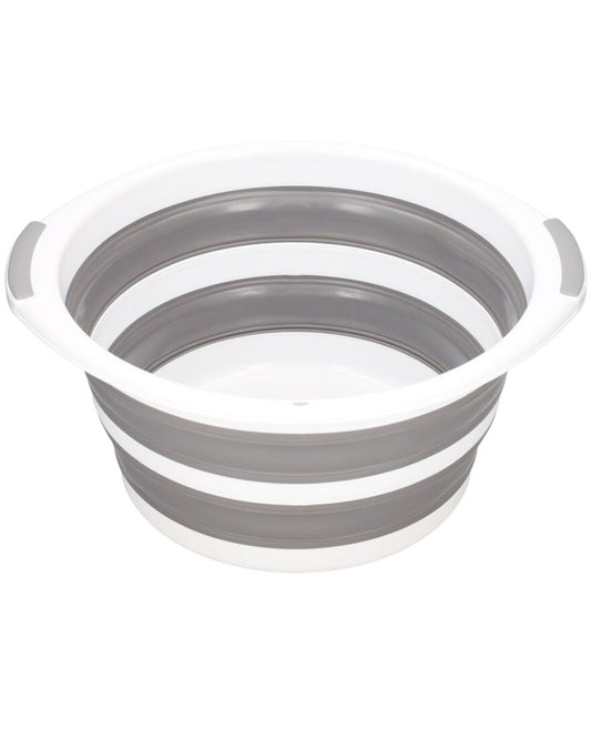 402010014 BARREÑO PLEGABLE 17L GRIS DOVELIS | Suministros Figmar