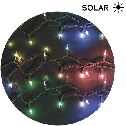 Guirnalda LED Solar RGB 12m con Estaca Solar Electro DH