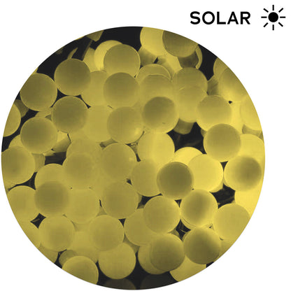 Guirnalda LED Miniball Solar 6,5m 3200K 8 Modos 6h Batería Electro DH