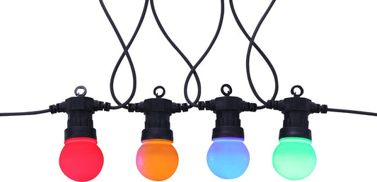 3401 GUIRNALDA LUCES DE CADENA LED NIRVANA COLORES 12,5m IP44