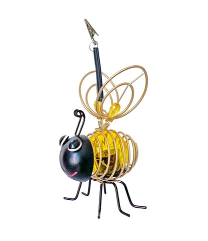 Abeja Solar Decorativa Colgante Metal y PVC Galix | Suministros Figmar