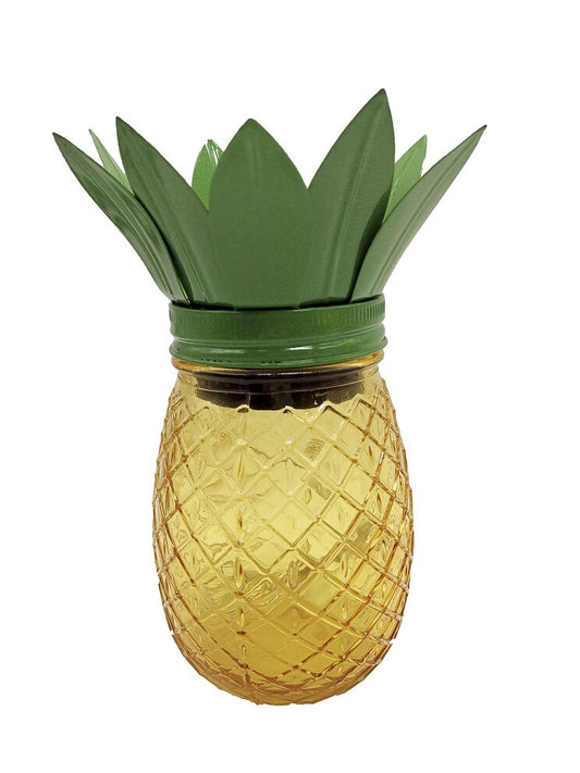 G2110 PIÑA SOLAR DECORATIVA METAL+VIDRIO GALIX