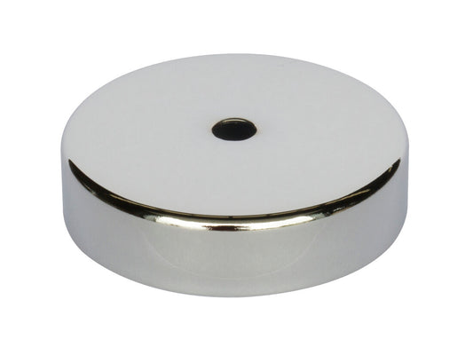 D296 FLORON DECORATIVO METALICO CROMO 80x15 mm