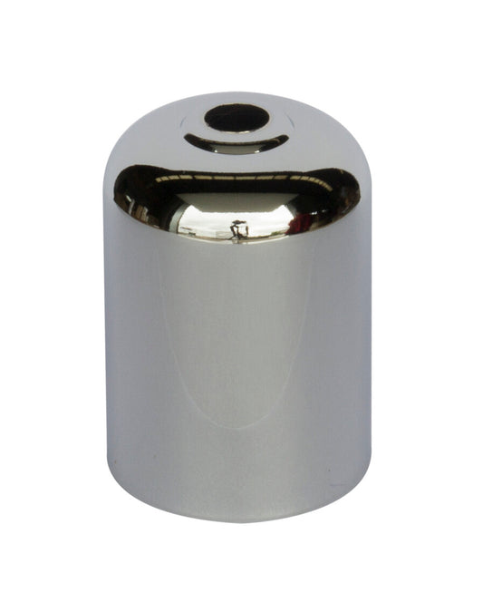 D0126 CUBRE PORTALAMPARAS DECORATIVO CROMO 42X60mm