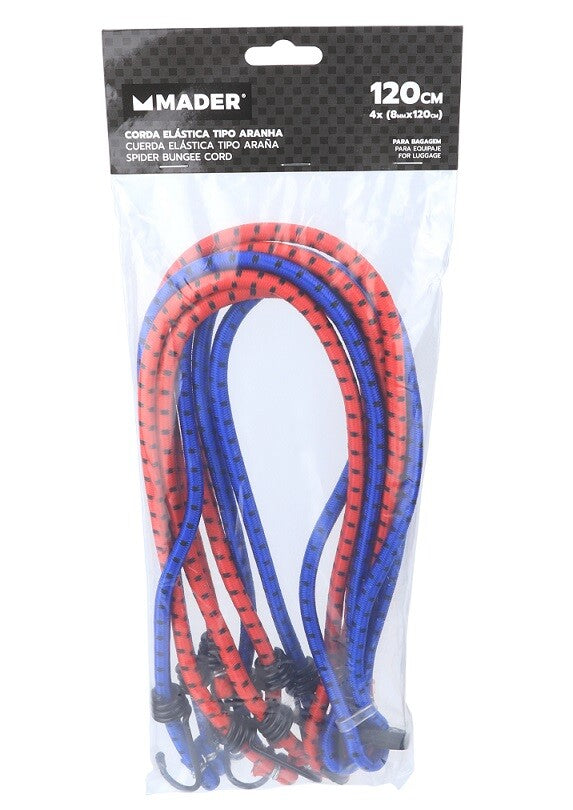 65049 CINCHA DE AMARRE ELASTICA 120cm 4ud MADER