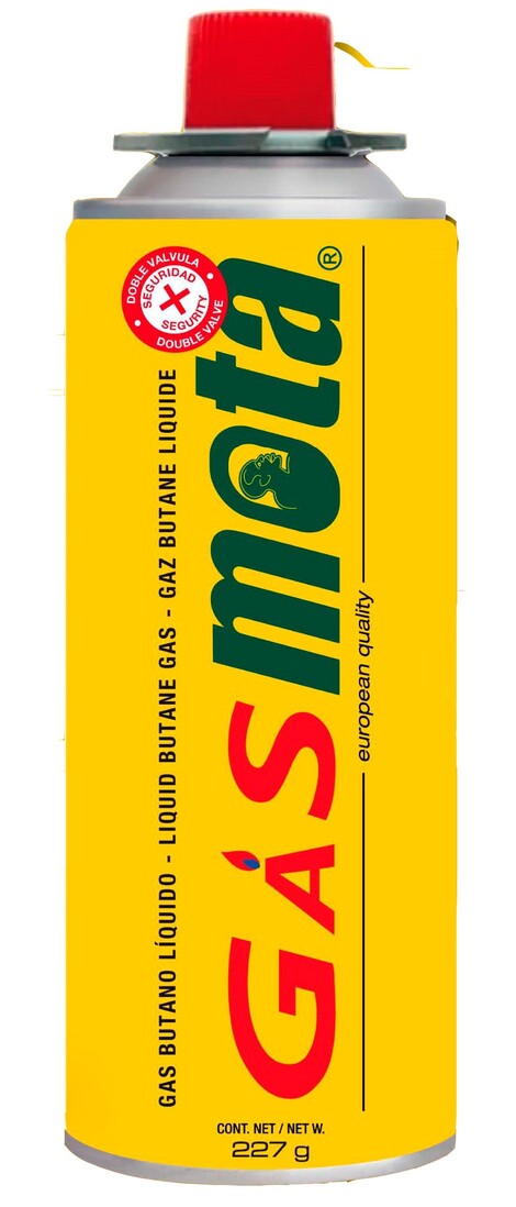 GS01 CARTUCHO GAS BUTANO 227gr MOTA