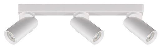10377 REGLETA DE TECHO BREMEN 3xGU10 BLANCA JUERIC