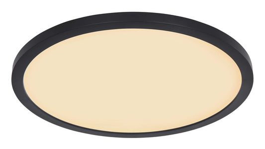 41562-24B LAMPARA DE TECHO NEGRA 1XLED 24W 3000K IP44 SAPANA GLOBO