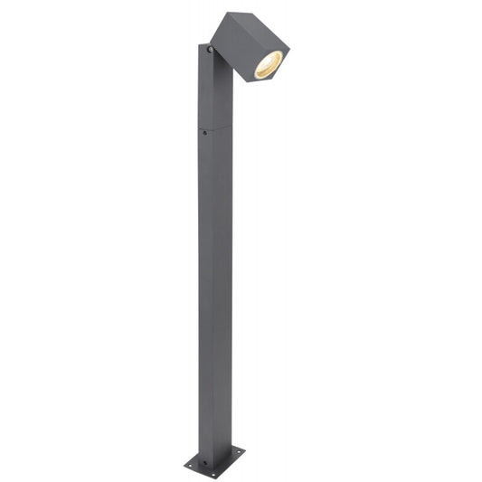34164S1 POLlerleuchte ALUMINIUM ANTHRAZIT 1XGU10 35W IP44 VERONIKA GLOBO