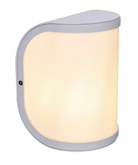 32128W APLIQUE  EXTERIOR 1XE27  60W  ALUMINIO BLANCO IP44 SEGGA GLOBO