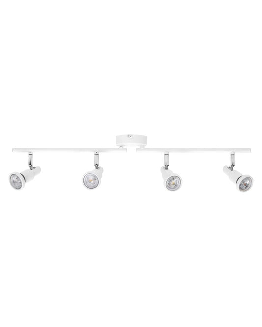 833913 REGLETA LED 4 FOCOS GU10 3,4W 2700K BLANCA LEDVANCE