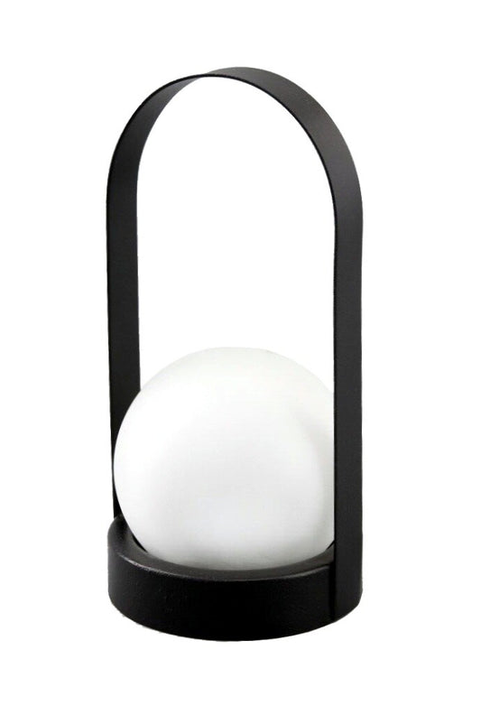 G2123 LAMPARA SOLAR PERLA C/ASA NEGRA GALIX