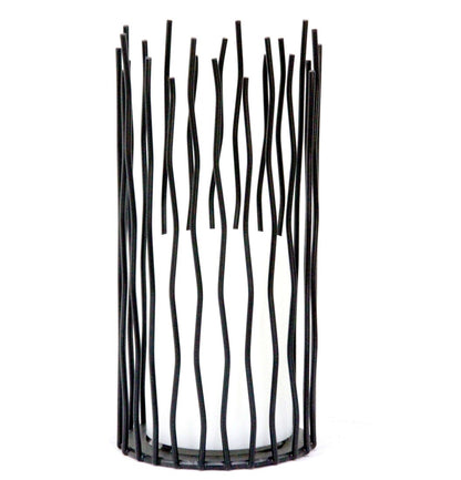 Lámpara Solar Vela Parpadeo con Varillas Metal y Plástico Galix