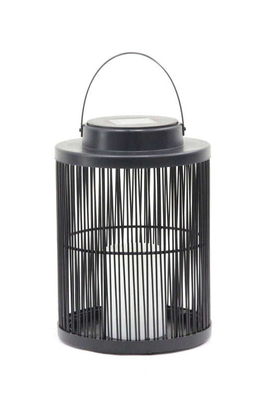 G2005 LAMPARA SOLAR VELA PARPADEO CON JAULA METAL+PLASTICO GALIX