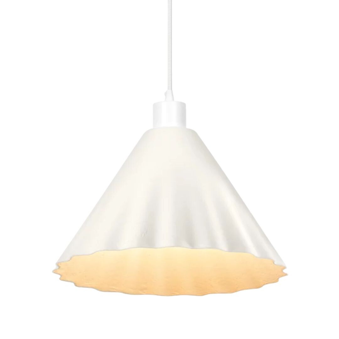 837904 LAMPARA COLGANTE PAPEL BLANCA 1xE27 PULP DECOR LEDVANCE