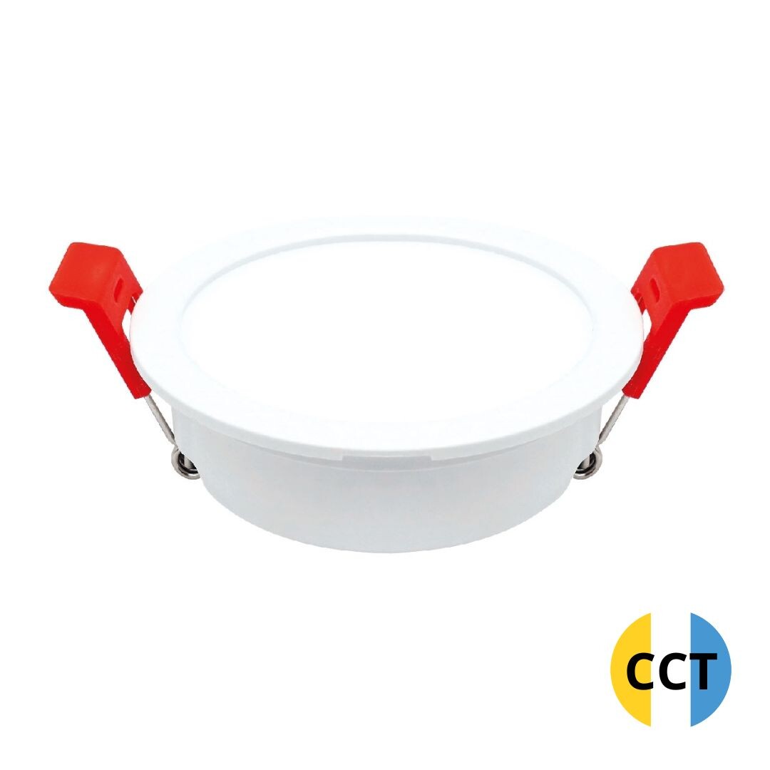 200400010 ARO LED REDONDO EMPOTRABLE COMPACTO 4W CCT BLANCO  LUMATI GSC